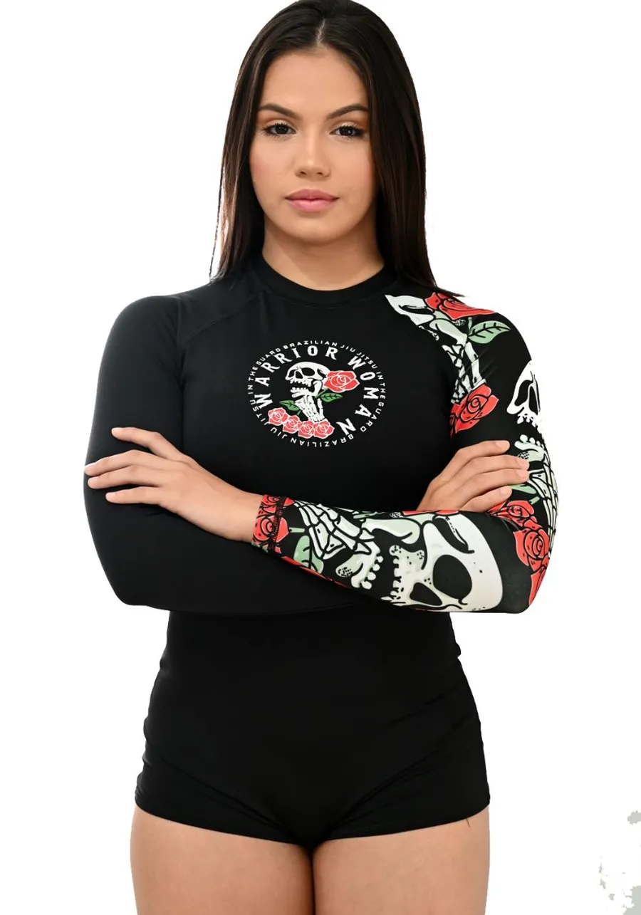 Body Feminino Jiu-Jitsu Red
