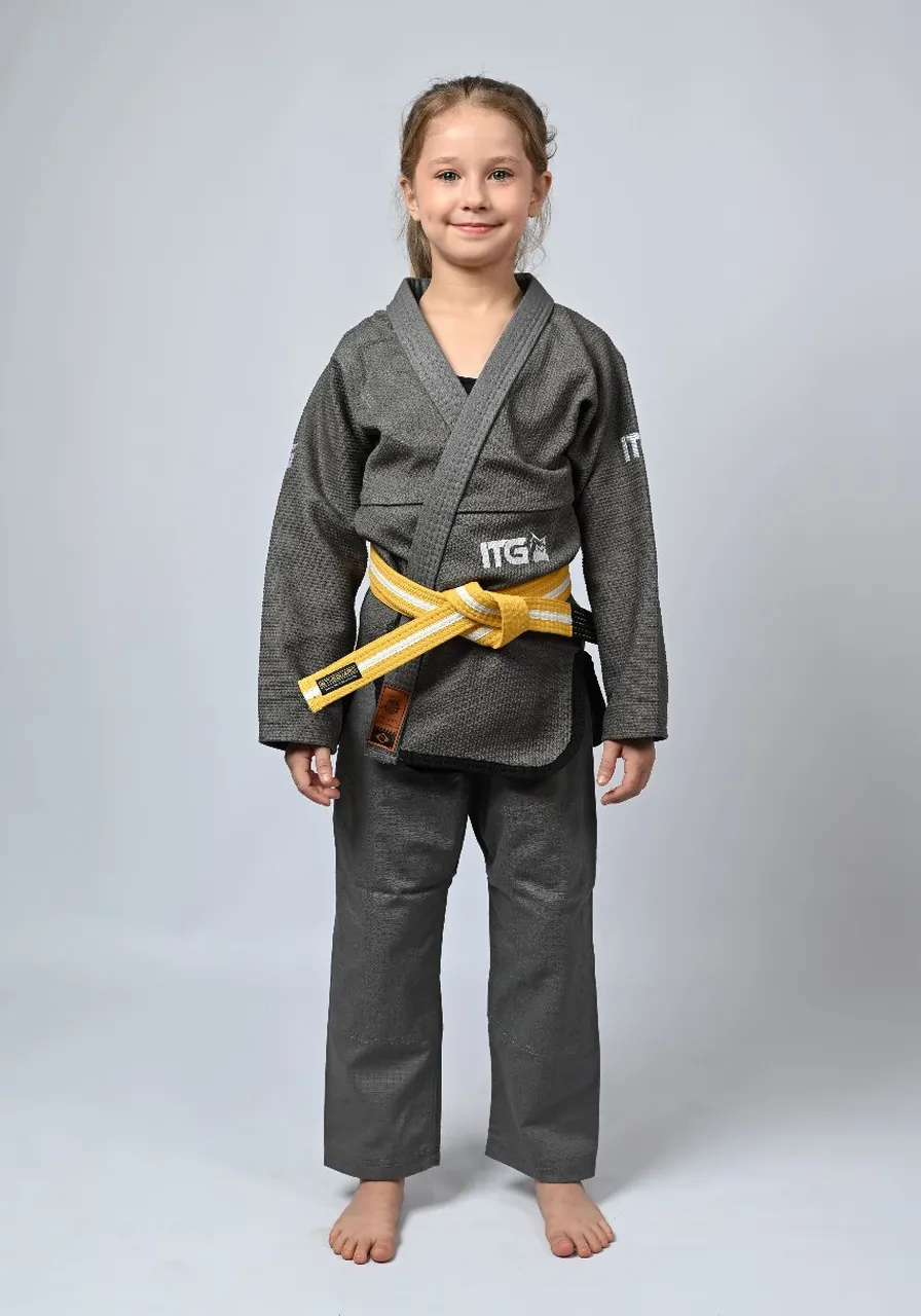 Kimono Infantil In The Guard Chumbo