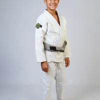 Kimono Infantil In The Guard Green Branco - imagem 4