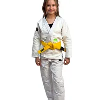Kimono Infantil In The Guard Green Branco - imagem 1
