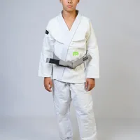 Kimono Infantil In The Guard Green Branco - imagem 8