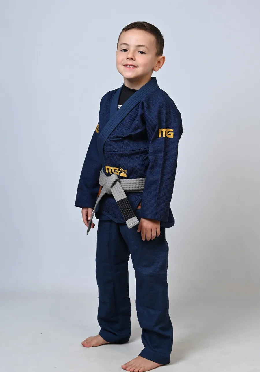 Kimono Infantil In The Guard Marinho