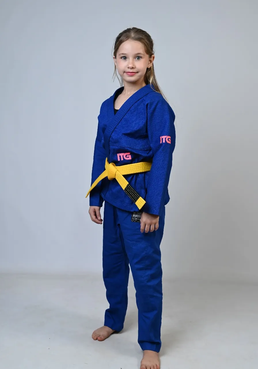 Kimono Infantil In The Guard Pink NEW Azul