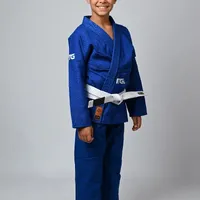 Kimono Infantil In The Guard Xadrez Azul - imagem 10