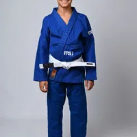 Kimono Infantil In The Guard Xadrez Azul - imagem 1