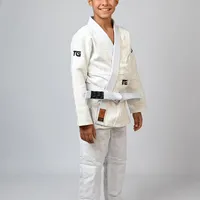 Kimono Infantil In The Guard Xadrez Branco - imagem 5