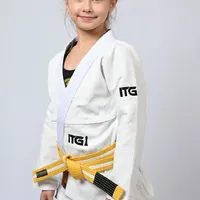 Kimono Infantil In The Guard Xadrez Branco - imagem 10