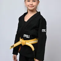 Kimono Infantil In The Guard Xadrez Preto - imagem 6