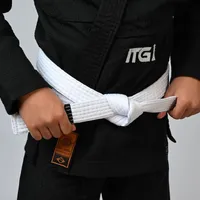 Kimono Infantil In The Guard Xadrez Preto - imagem 7