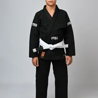 Kimono Infantil In The Guard Xadrez Preto - imagem 1