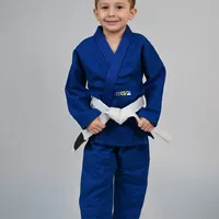 Kimono MIRIM 4 e 5 anos. Azul INFANTIL:TAMANHO 6 - imagem 1