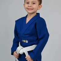 Kimono MIRIM 4 e 5 anos. Azul INFANTIL:TAMANHO 6 - imagem 7