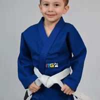 Kimono MIRIM 4 e 5 anos. Azul INFANTIL:TAMANHO 6 - imagem 3