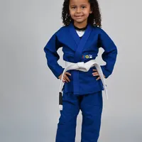Kimono MIRIM 4 e 5 anos. Azul INFANTIL:TAMANHO 6 - imagem 2