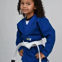 Kimono MIRIM 4 e 5 anos. Azul INFANTIL:TAMANHO 6 - imagem 6