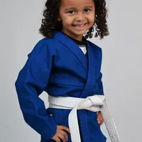 Kimono MIRIM 4 e 5 anos. Azul INFANTIL:TAMANHO 6 - imagem 8