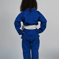 Kimono MIRIM 4 e 5 anos. Azul INFANTIL:TAMANHO 6 - imagem 10