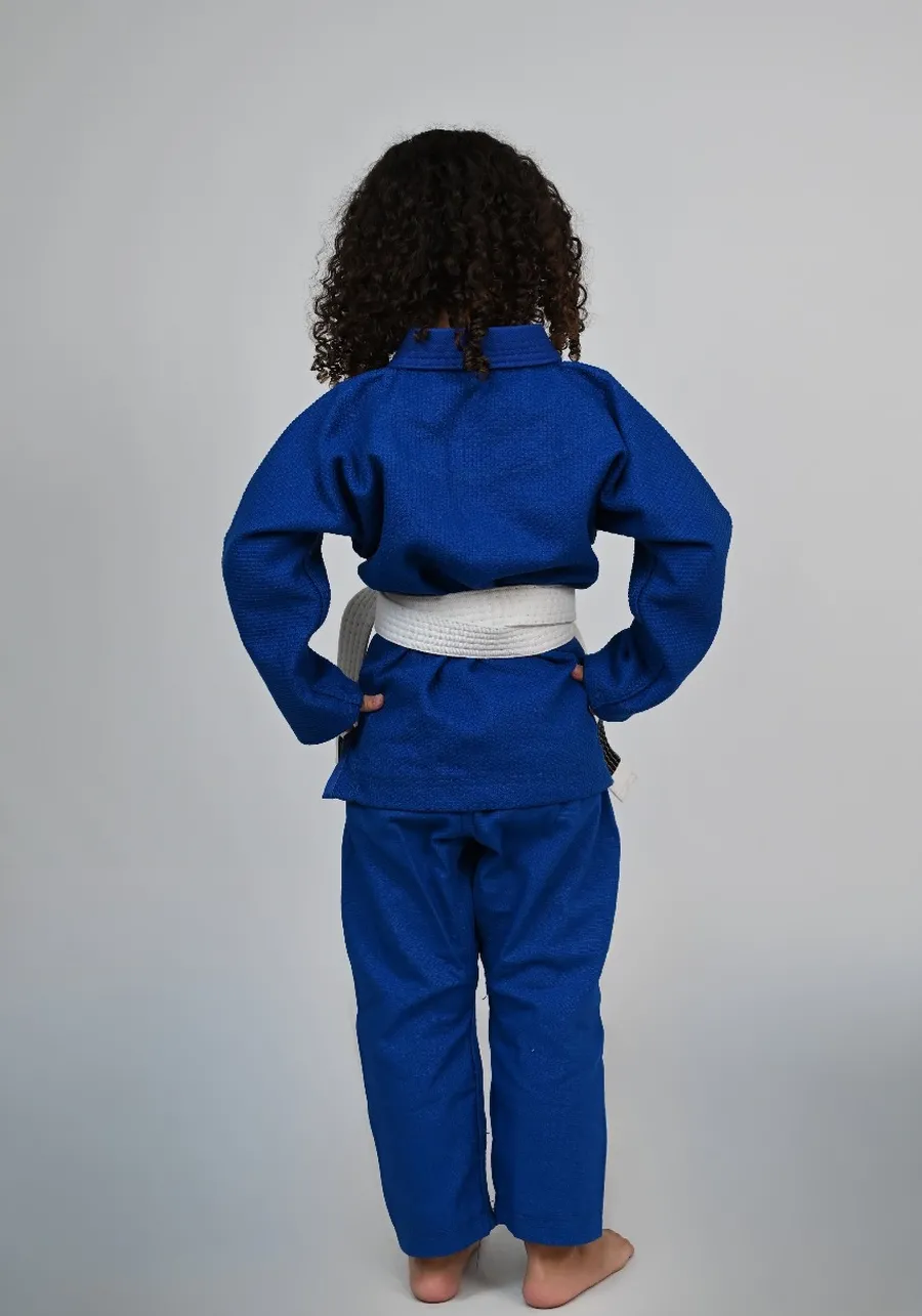Kimono MIRIM 4 e 5 anos. Azul INFANTIL:TAMANHO 6