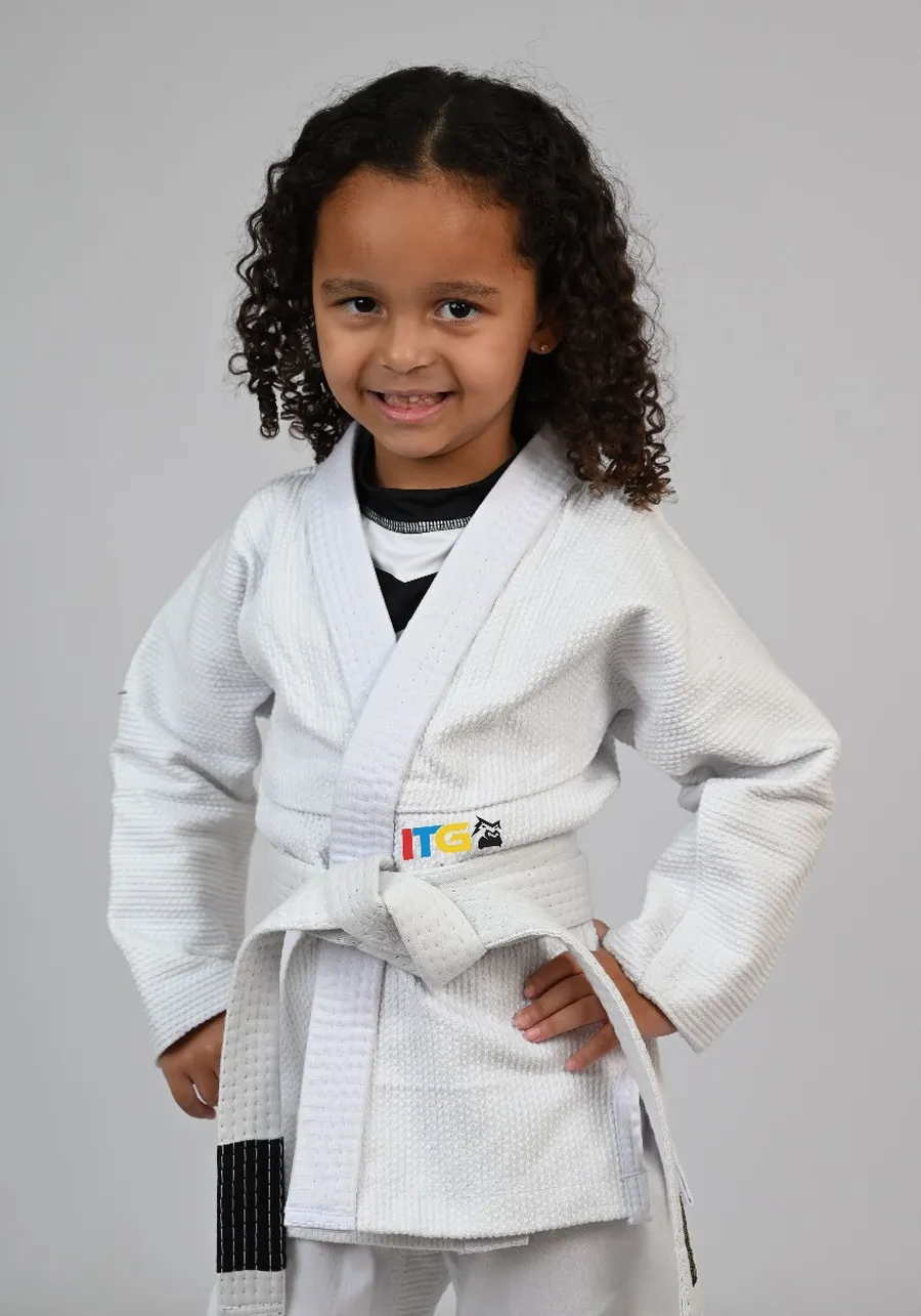 Kimono MIRIM 4 e 5 anos. Branco INFANTIL:TAMANHO 6