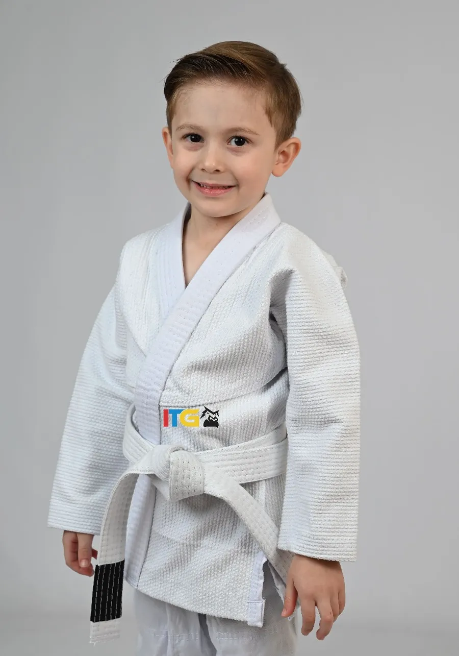 Kimono MIRIM 4 e 5 anos. Branco INFANTIL:TAMANHO 6