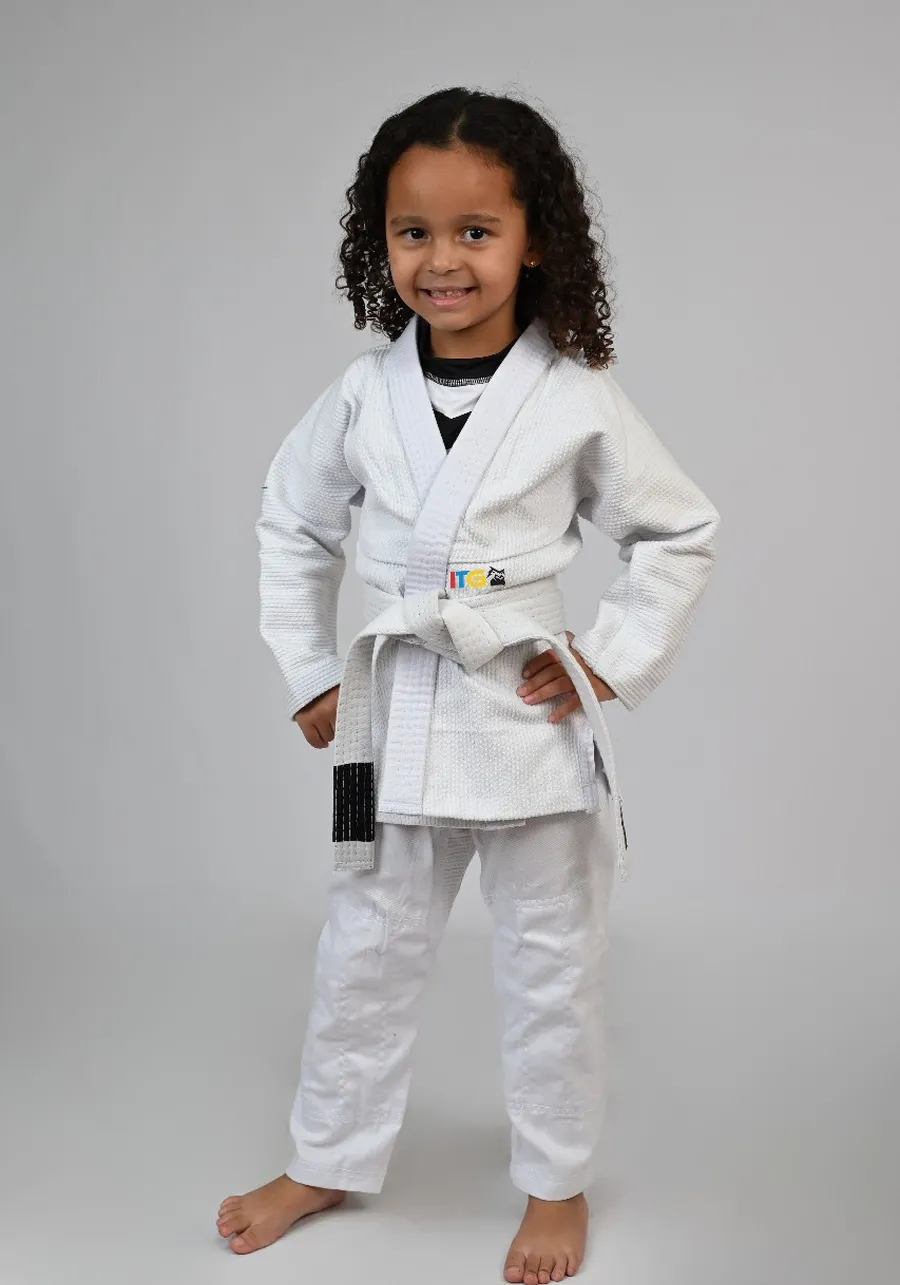 Kimono MIRIM 4 e 5 anos. Branco INFANTIL:TAMANHO 6