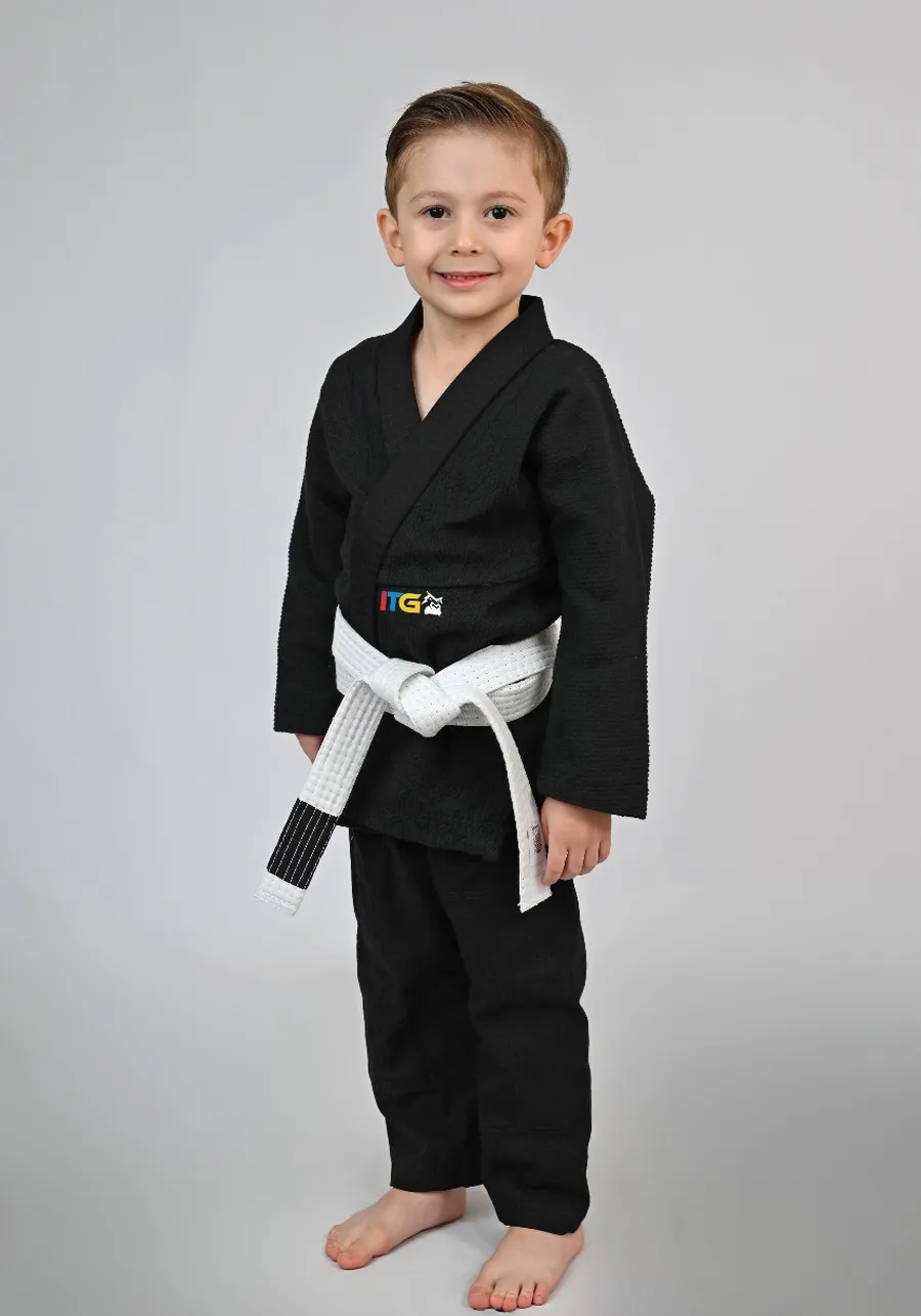 Kimono MIRIM 4 e 5 anos. Preto INFANTIL:TAMANHO 6