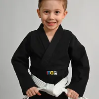 Kimono MIRIM 4 e 5 anos. Preto INFANTIL:TAMANHO 6 - imagem 8