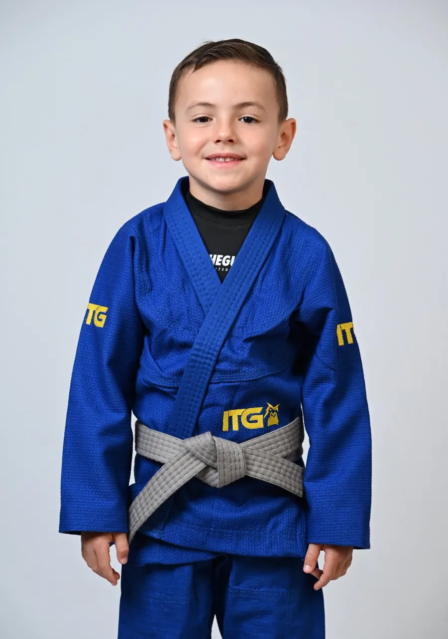 Kimono Infantil In The Guard New 2025 Azul