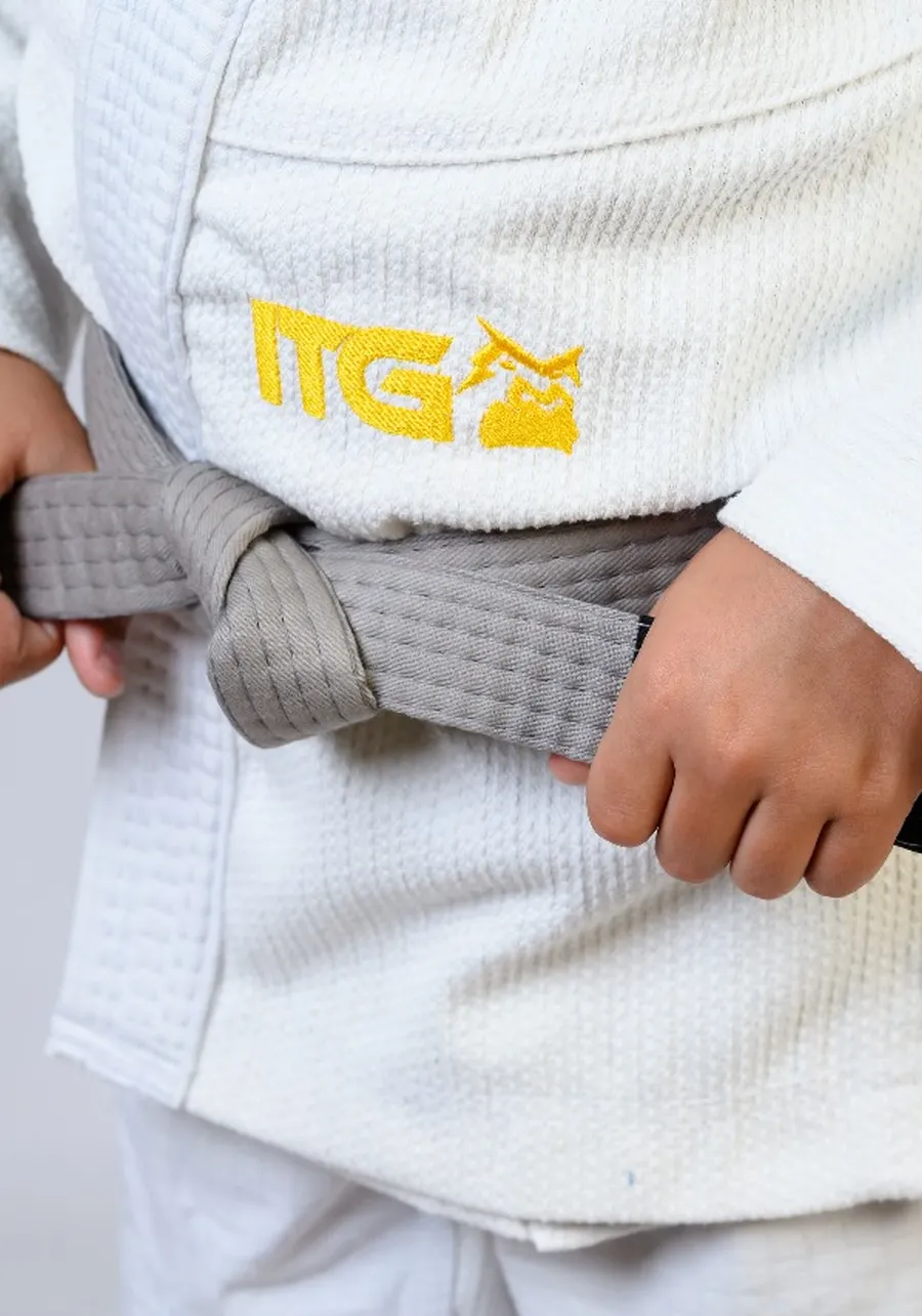Kimono Infantil In The Guard New 2025 Branco
