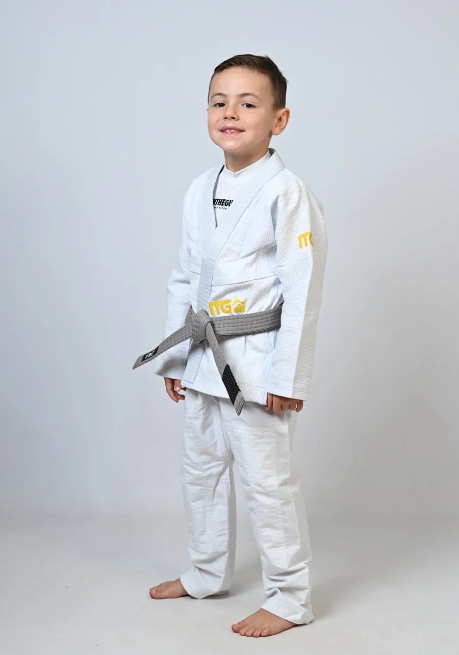 Kimono Infantil In The Guard New 2025 Branco