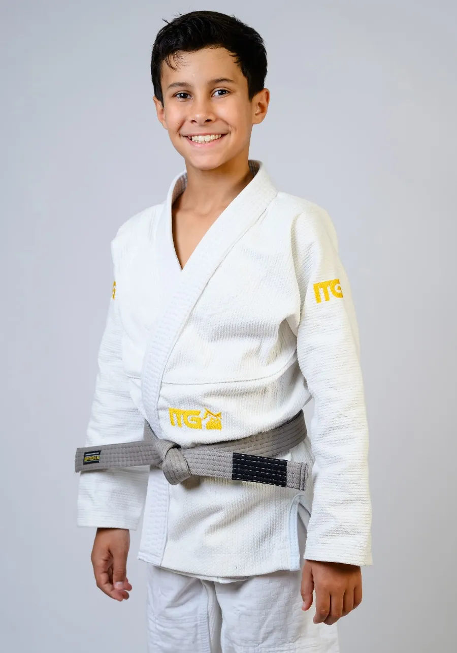 Kimono Infantil In The Guard New 2025 Branco