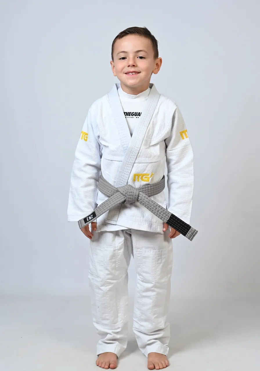Kimono Infantil In The Guard New 2025 Branco