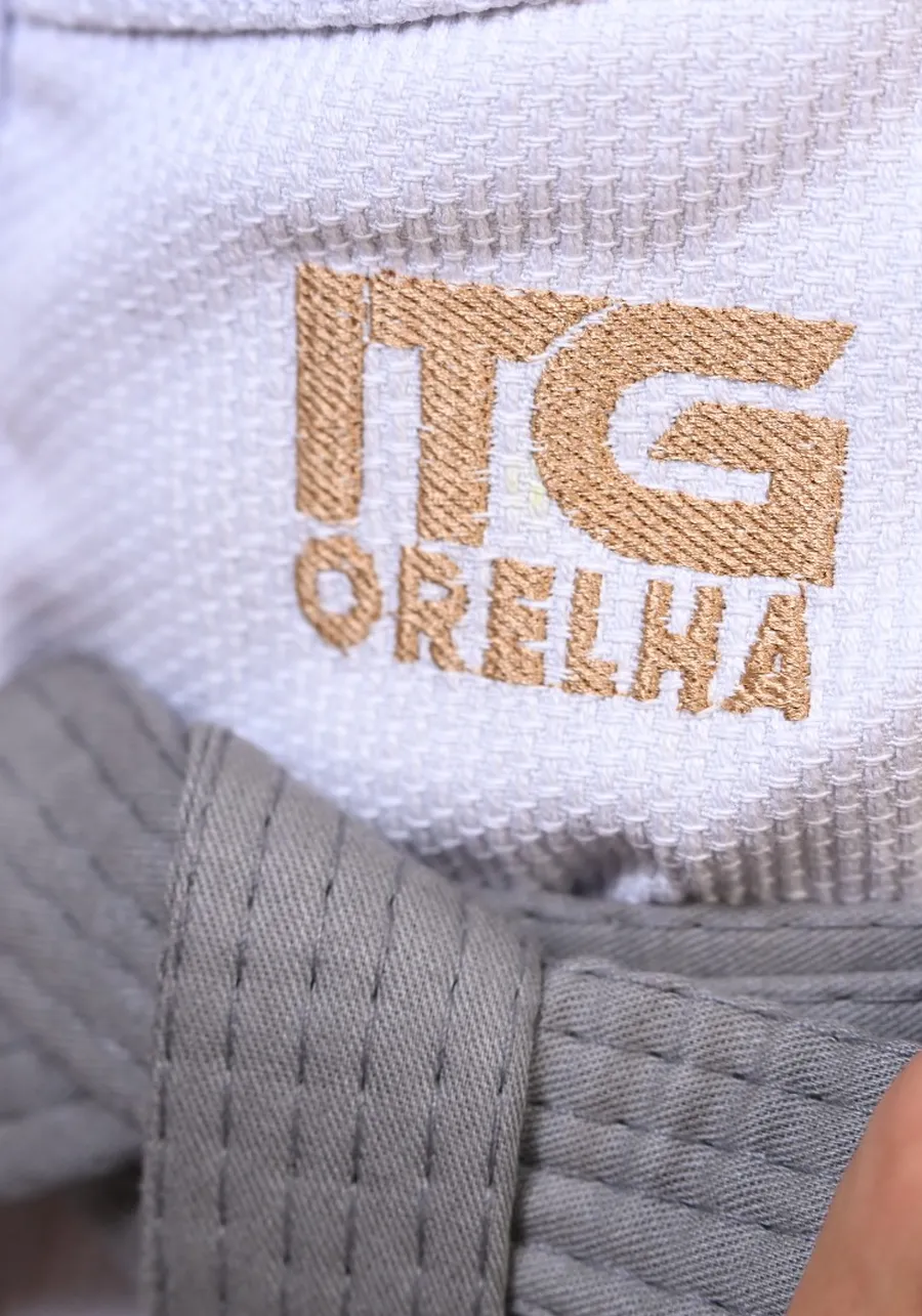 Kimono Infantil ITG ORELHA Branco