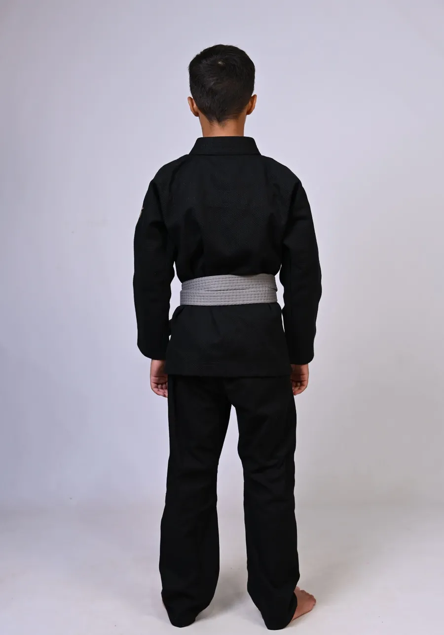 Kimono Infantil ITG ORELHA Preto