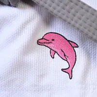 Kimono Infantil ITG Amazônia Boto Rosa Branco - imagem 10