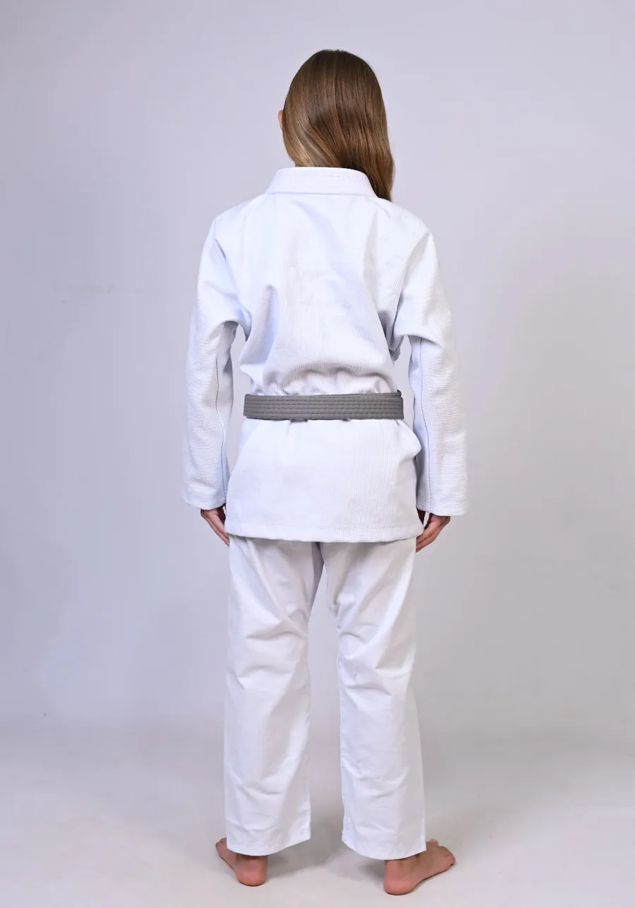 Kimono Infantil ITG Amazônia Boto Rosa Branco