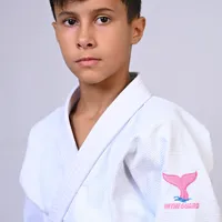 Kimono Infantil ITG Amazônia Boto Rosa Branco - imagem 8