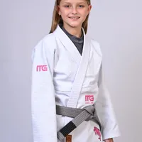 Kimono Infantil ITG Amazônia Boto Rosa Branco - imagem 12
