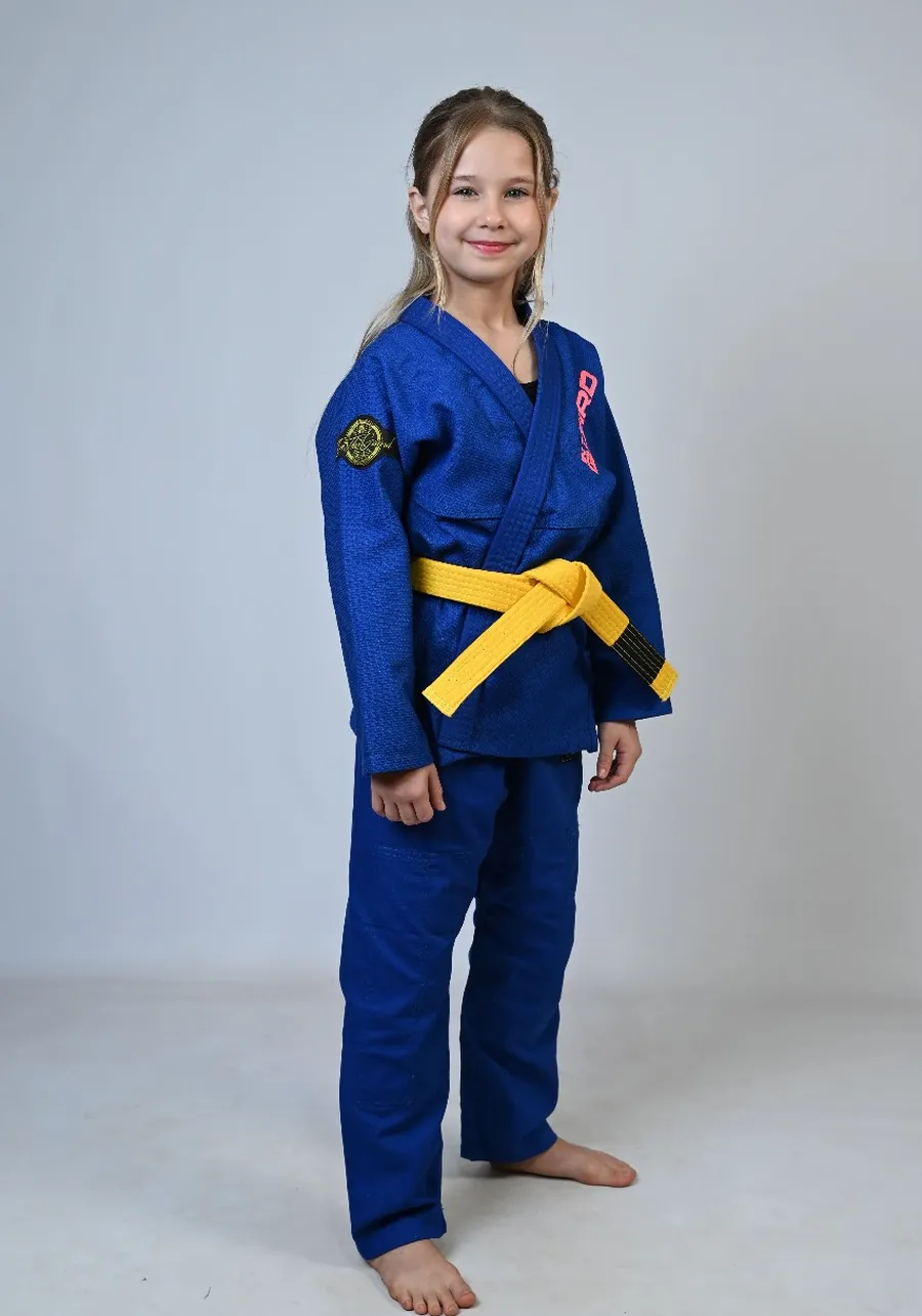Kimono Infantil In The Guard Girls Azul