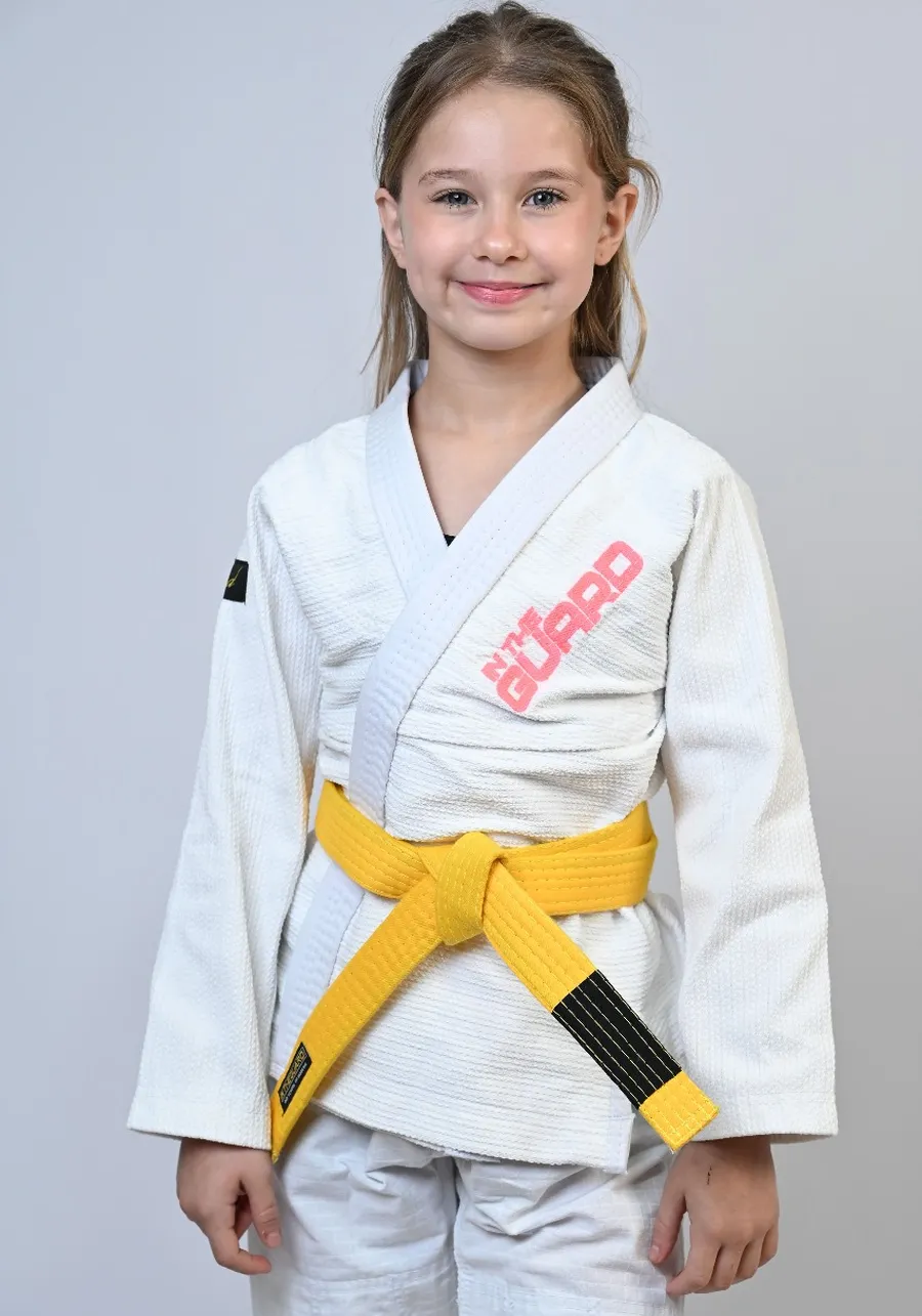Kimono Infantil In The Guard Girls Branco