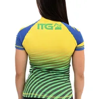 Rash Guard Feminina Brasil Amarela - imagem 8