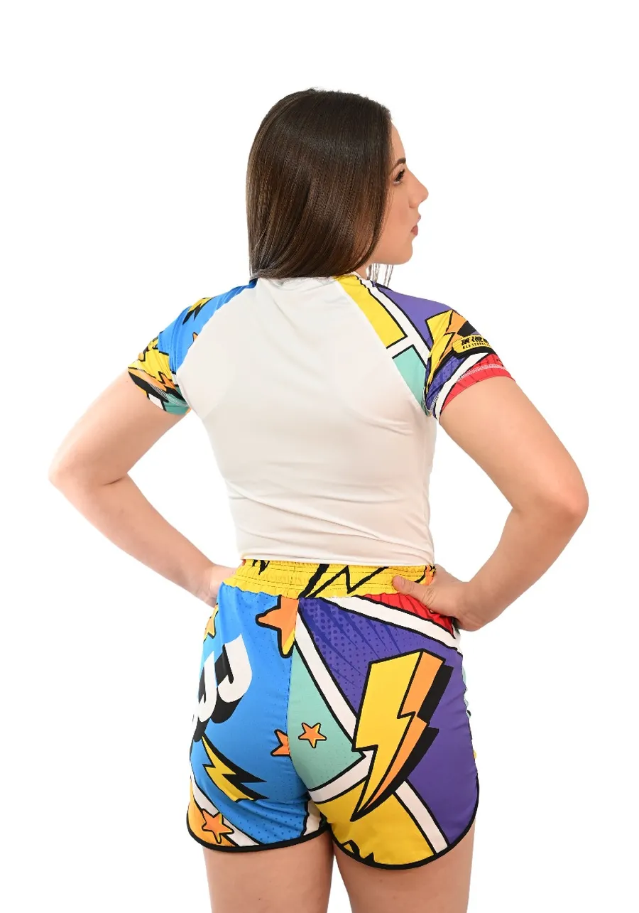 Rash Guard Feminina Colors Branca