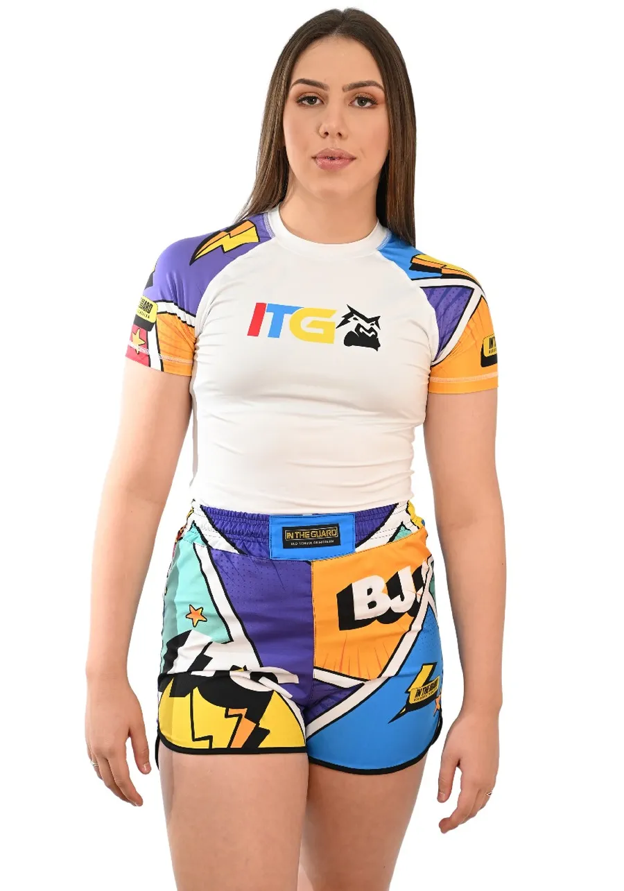 Rash Guard Feminina Colors Branca