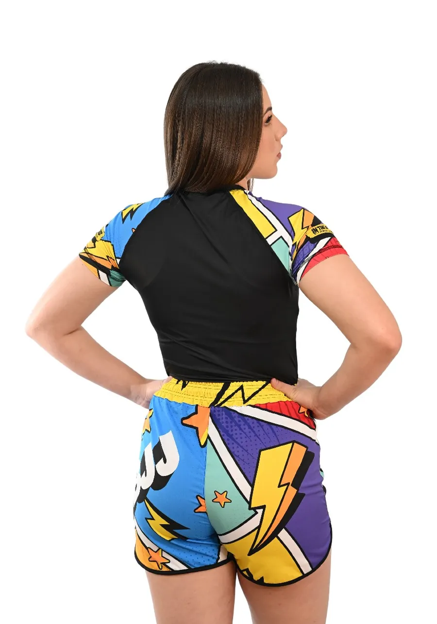 Rash Guard Feminina Colors Preta