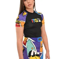 Rash Guard Feminina Colors Preta - imagem 4