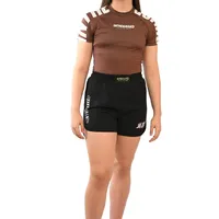 Rash Guard Feminina Cores Faixas Marrom - imagem 2