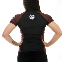 Rash Guard Feminina ITG Manga Curta Marrom - imagem 8