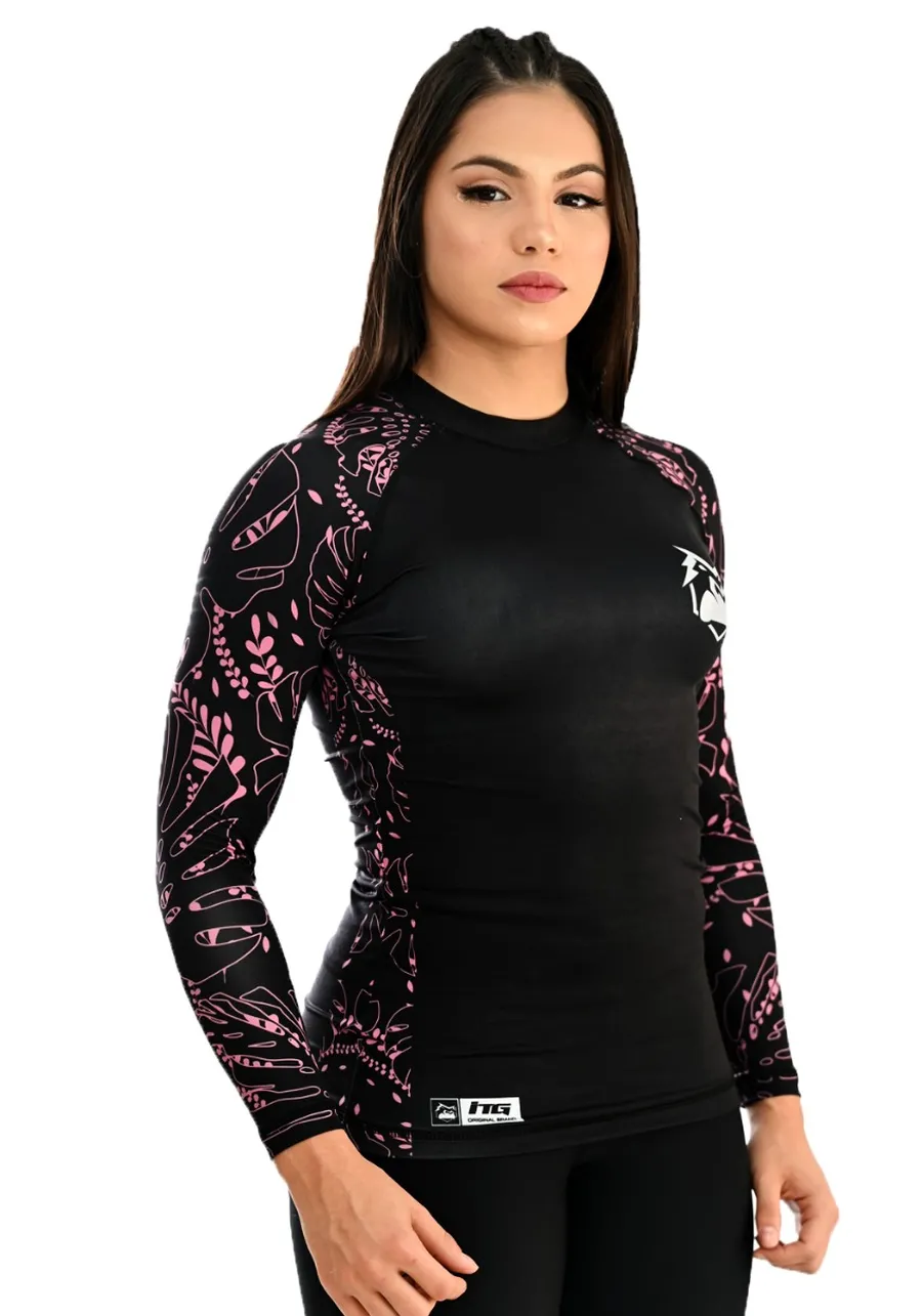 Rash Guard Feminina Flower