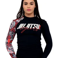 Rash Guard Feminina Red Skull - imagem 1