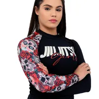 Rash Guard Feminina Red Skull - imagem 3